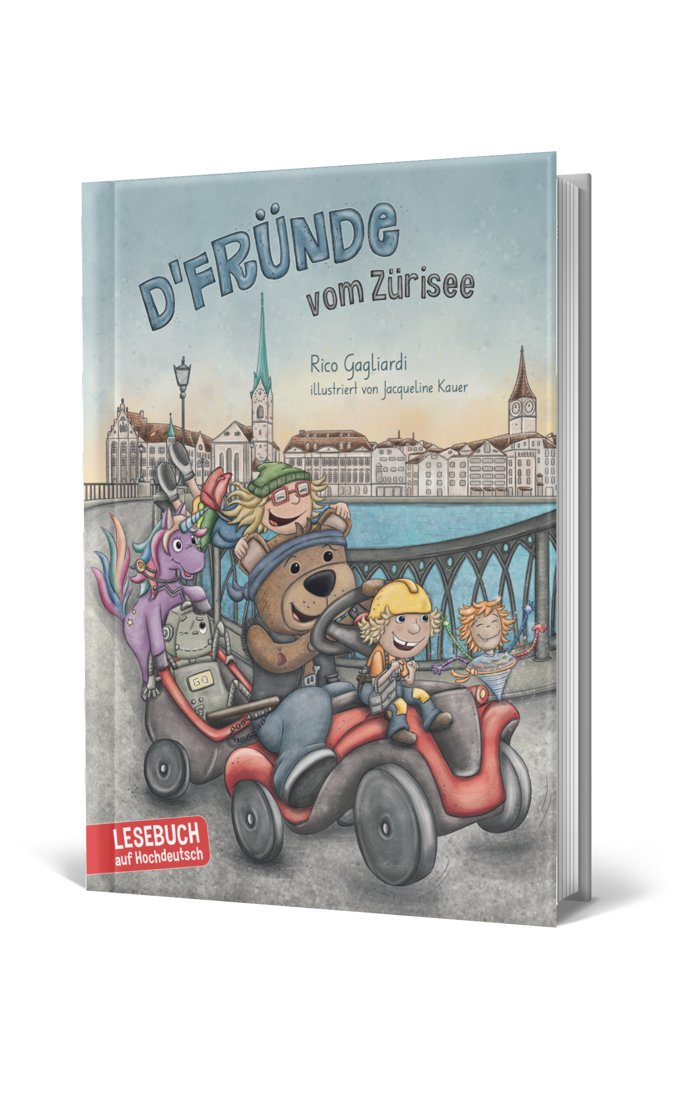 Lesebuch Cover - D'Fründe vom Zürisee